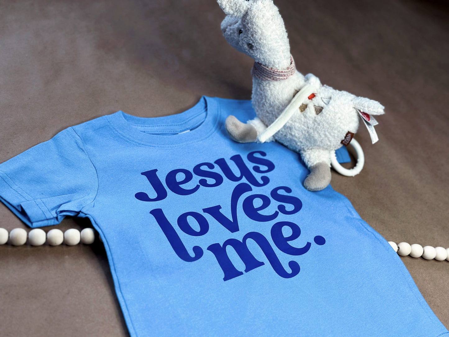 Jesus Loves Me Tonal Short Sleeve T-Shirt