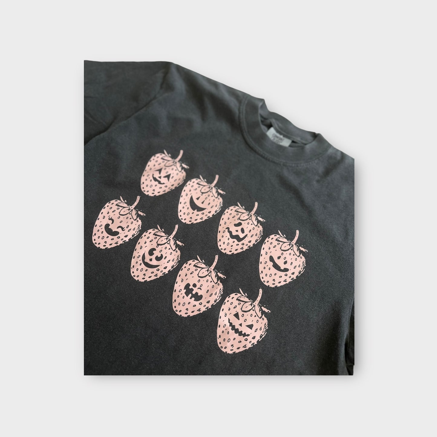 Strawberry Jack O Lantern Tee