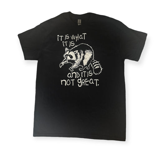 It is what it is and it is not great Tee